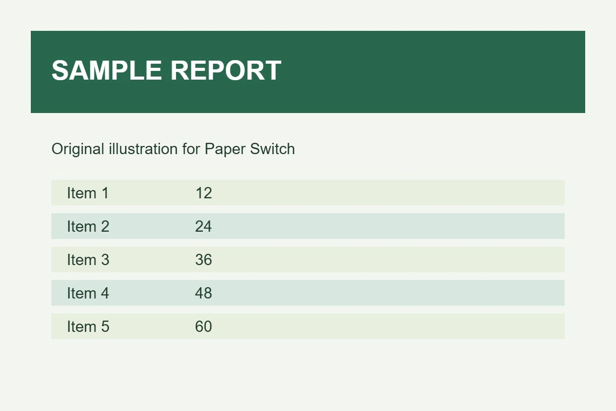 Download sample result
