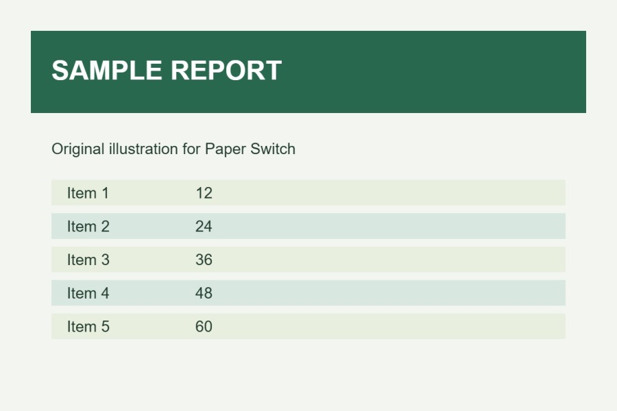 Download sample result